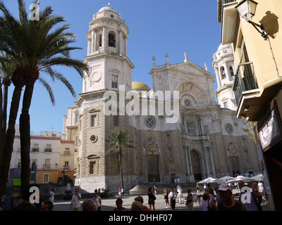 Kathedrale von Nueva Cadiz Spanien Stockfoto