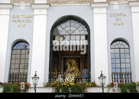 Tor der Morgenröte in Vilnius Stockfoto