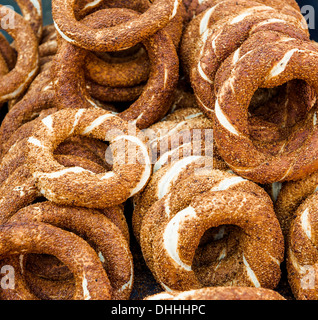 Türkische bagel Stockfoto