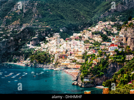 Positano, Italien Stockfoto