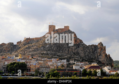 Castillo de Sax, Schloss, Sax, Provinz Alicante, Spanien Stockfoto