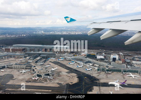 Frankfurt Flughafen, Frankfurt Am Main, Hessen, Deutschland Stockfoto