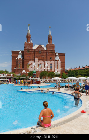 Kremlin Palace Hotel, Kreml Nachbau, Kundu, Aksu, Provinz Antalya, türkische Riviera, Mittelmeer Region, Türkei Stockfoto