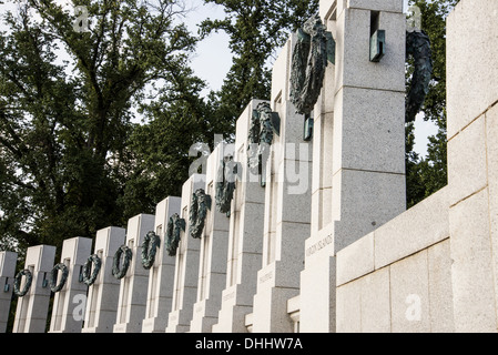 National World War II Memorial, Vereinigte Staaten von Amerika Stockfoto