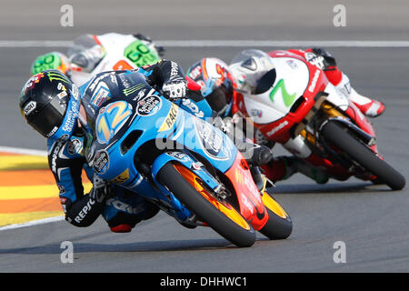 Valencia, Spanien GP Generali De La Comunitat Valenciana Moto 3 Rennen. 10. November 2013. Alex Marquez (Spanier Estrella Galicia Team KTM) Credit: Action Plus Sport/Alamy Live News Stockfoto