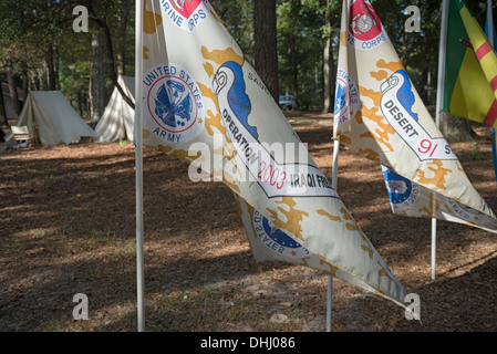 Festival im Oleno State Park in Nordflorida. Stockfoto