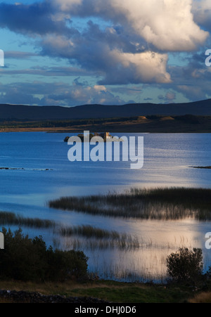 12. C. Hen Burg (Caislean-Na-Circe), nach Hause von pirate Queen Grace O'Malley, Lough Corrib, Connemara, County Galway, Irland Stockfoto