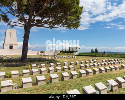 Lone Pine Cemetery, WW1 Gallipoli Kampagne, Türkei Stockfoto