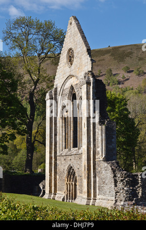 Valle Crucis Abbey, Llantysilio, in der Nähe von Llangollen, Denbishire, Wales Stockfoto