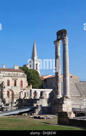 Antikes Theater in Arles, Provence, Frankreich Stockfoto