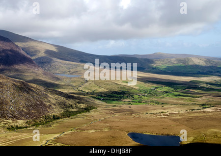 Conor Pass ist der höchste Berg in Irland, Halbinsel Dingle, Irland Stockfoto