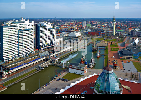 Columbus-Center, Mediterraneo, Havenwelten, Bremerhaven, Bremen Stockfoto