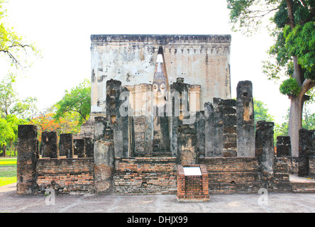 Wat Si Chum in Sukhothai Historical Park, Thailand Stockfoto