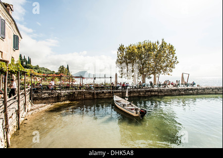 Locanda San Vigilio, Lago di Garda, Venetien, Norditalien, Italien Stockfoto