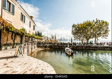 Locanda San Vigilio, Lago di Garda, Venetien, Norditalien, Italien Stockfoto