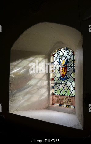 Glasmalerei-Fenster Stockfoto