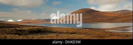 Loch Glascarnoch im Herbst Stockfoto