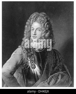 Prinz James Prince Of Wales James Francis Edward Stuart Old Pretender alte Chevalier 10. Juni 1688 – 1. Januar 1766 Stockfoto