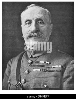 Marschall Ferdinand Foch, französischer Soldat, militärischer Theoretiker und einem alliierten Generalissimus während des ersten Weltkrieges. Stockfoto