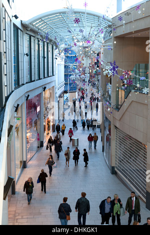 Im Inneren der Trinity Einkaufszentrum, Leeds, West Yorkshire Stockfoto