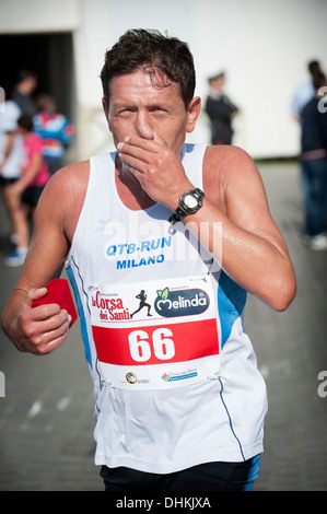 Rennen in Vatikanstadt Stockfoto