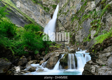 Goessnitz Wasserfall in der Nähe von Nationalpark Hohe Tauern Heiligenblut Österreich Stockfoto