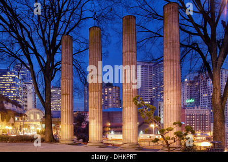 Plymouth Pillars Park Seattle Stockfoto