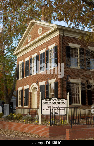 Dahlonega Goldmuseum Georgia USA Stockfoto