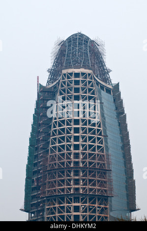 Peoples Daily Zeitung Gebäude in Beijing Central Business District (CBD), Chaoyang District, Beijing, China Stockfoto