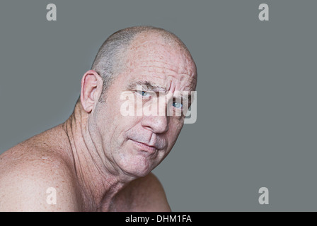 Skeptisch Mann Stockfoto