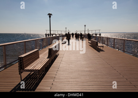 Steeplechase Pier, Coney Island Brooklyn, New York, Vereinigte Staaten von Amerika. Stockfoto