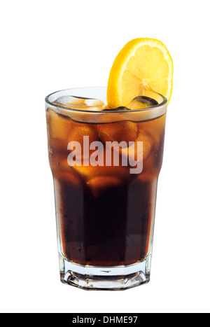 Kokain-cocktail-Isolierung mit Beschneidungspfad Stockfoto