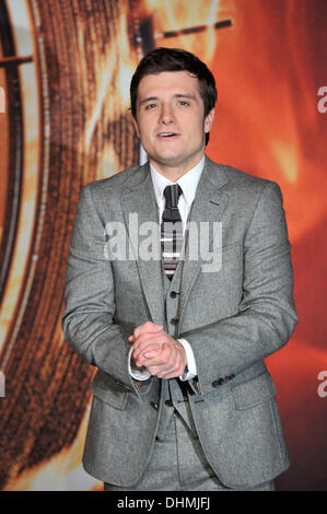Berlin, Deutschland. 12. November 2013. Josh Hutcherson - The Hunger Games Premiere - CATCHING FIRE im CINESTAR SONY CENTER in Berlin 12. November 2013 - Foto: SuccoMedia / Ralf SuccoSucco/Picture Alliance © Dpa picture-Alliance/Alamy Live News Stockfoto