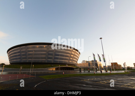 Schottische SSE Hydro Arena, Glasgow, Schottland, Vereinigtes Königreich. Gastgeber des MOBO Awards und zukünftige MTV Music Awards im Jahr 2014. Stockfoto