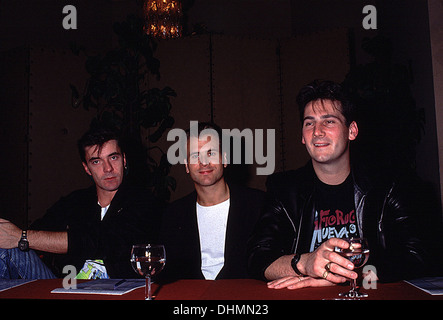 Mitglieder von Spandau Ballet in Rom ca. 1987 Stockfoto