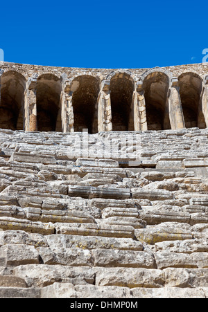 Alten Amphitheater Aspendos in Antalya, Türkei Stockfoto