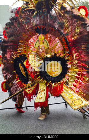 Westindische Tagesparade Brooklyn New York Stockfoto