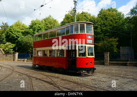 Straßenbahnen an chrich Straßenbahn, Derbyshire Stockfoto