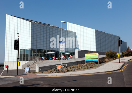 Nahaufnahme der Turner Contemporary Art Gallery, Margate, Kent. Stockfoto