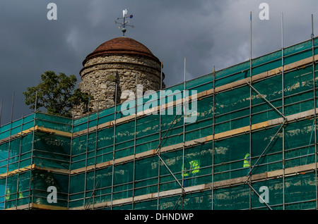 Colchester Castle wird England renovieren Stockfoto