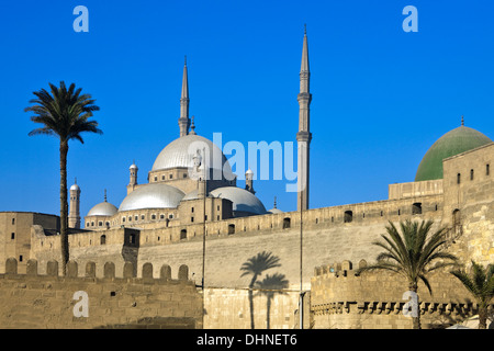 Afrika, Ägypten, Kairo, Salah Al Din Zitadelle, Mohammad-Ali-Moschee Stockfoto