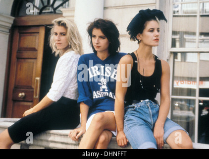 BANANARAMA UK-pop-Gruppe im Jahr 1986 mit linken Siobhan Fahey, Sara Dallin und Keren Woodward Stockfoto