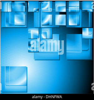 Moderne Technologie-Design. Vektor Hintergrund Eps 10 Stockfoto