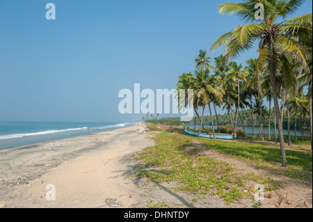 Varkala Beach, Kerala, Indien Stockfoto