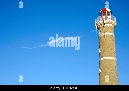 Leuchtturm in Jose Ignacio unweit von Punta del Este, Uruguay Stockfoto