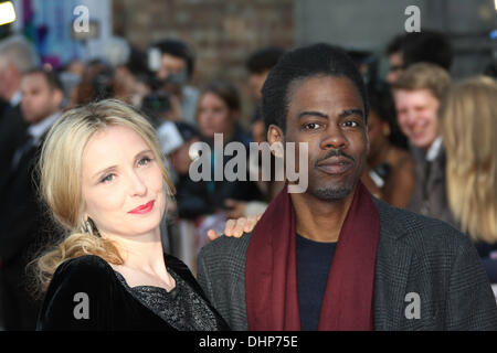 Julie Delpy und Chris Rock UK-premiere von 2 Tagen in New York am Odeon Kensington London, England - 11.05.12 Stockfoto