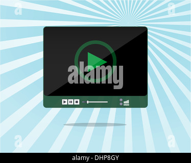 Video Film-Media-Player Stockfoto