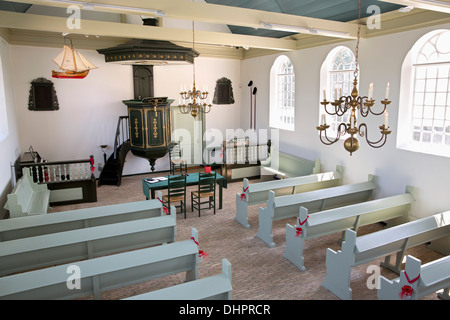 Die Niederlande, die ehemalige Insel Schokland. UNESCO-Weltkulturerbe. Stockfoto