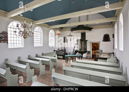 Die Niederlande, die ehemalige Insel Schokland. UNESCO-Weltkulturerbe. Stockfoto