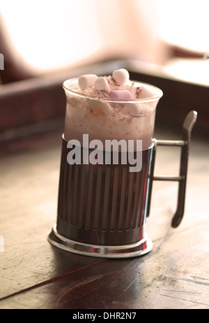 Noch immer leben essen Bild von einem Drink heiße Schokolade mit Marshmallows Stockfoto
